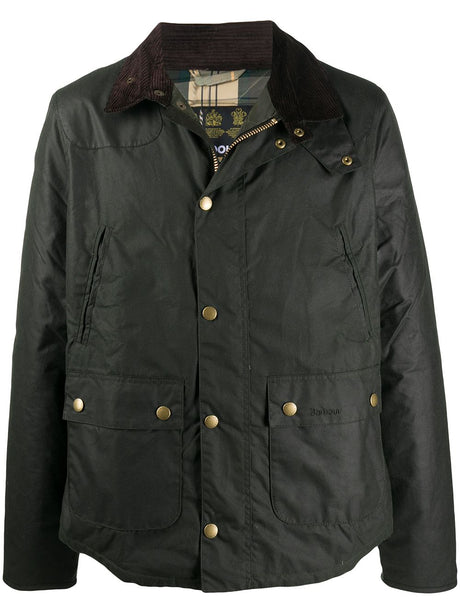 BARBOUR Men's Waxed Cotton Slim Fit Jacket