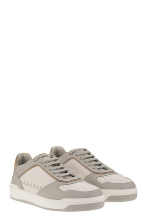 BRUNELLO CUCINELLI Calfskin Basket Sneakers for Men