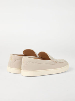 BRUNELLO CUCINELLI Men's Suede Slip-On Sneakers