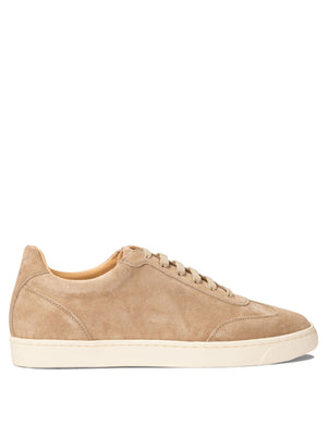 BRUNELLO CUCINELLI Suede Minimalist Sneakers for Men