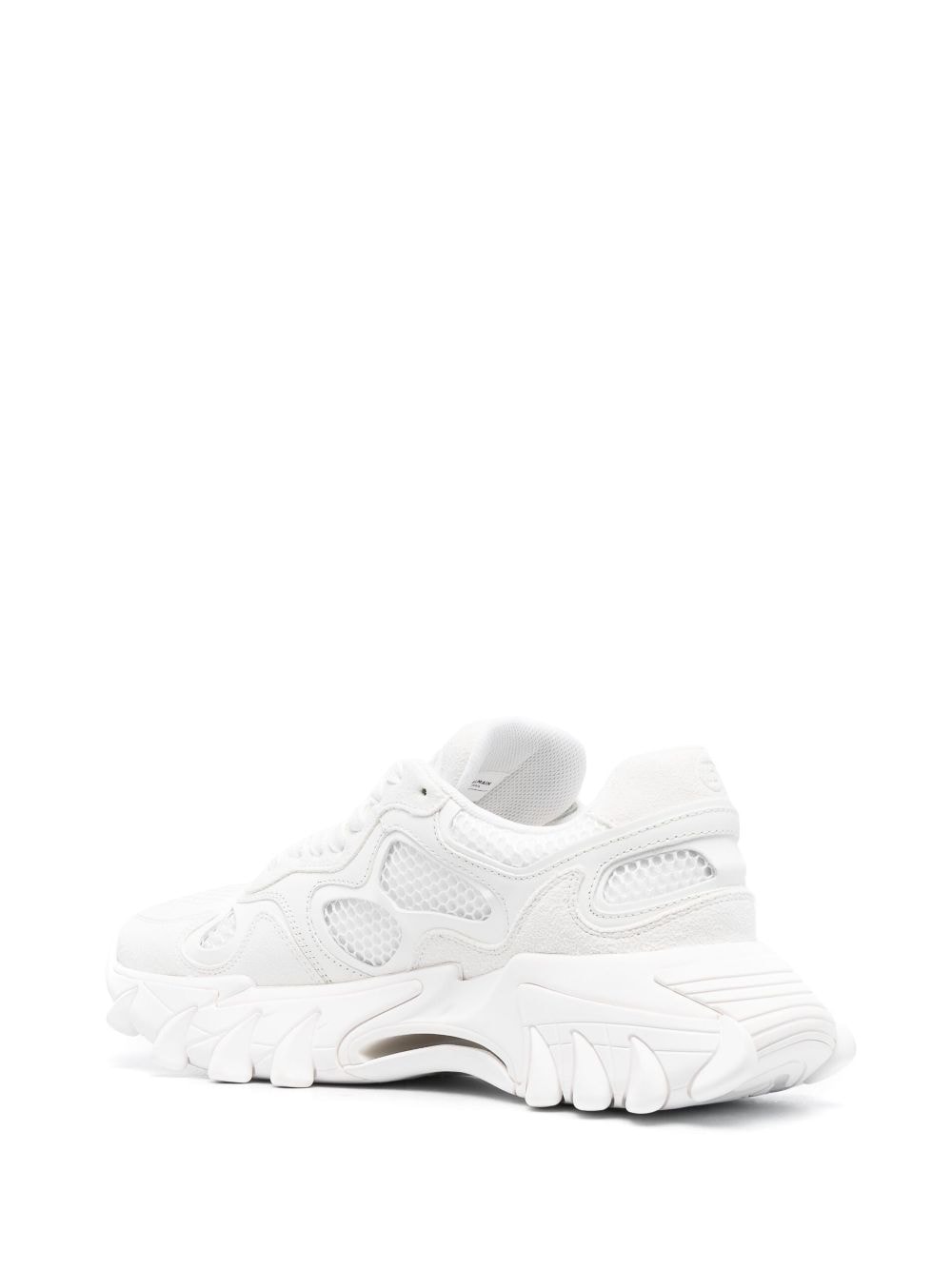 BALMAIN Optic White Low Top Sneakers for Women (2024 Collection)