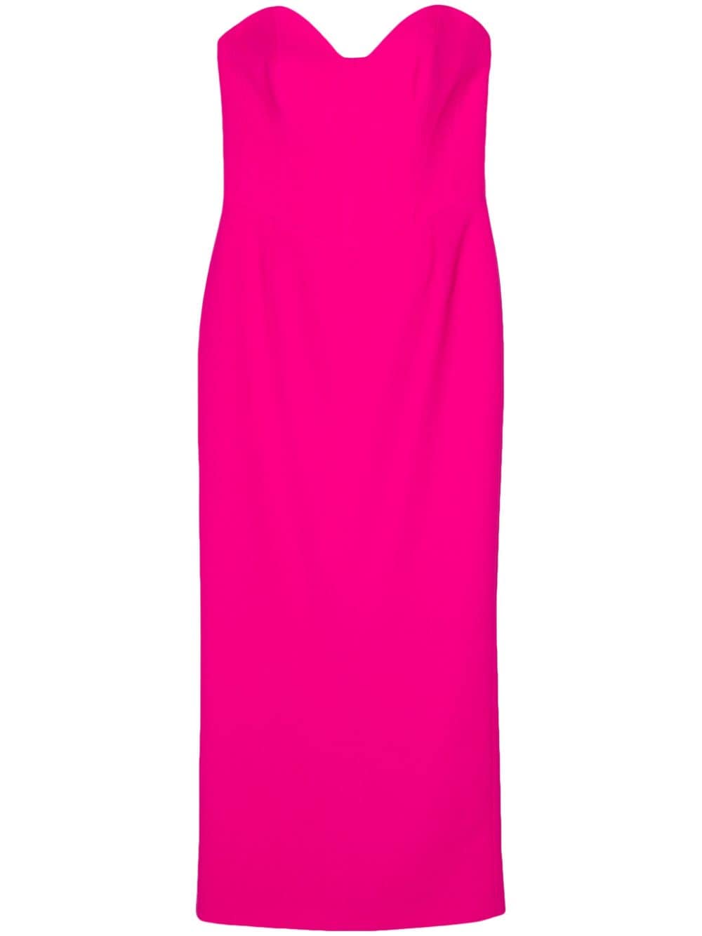 THE NEW ARRIVALS BY ILKYAZ OZEL Fuchsia Mid Skirt for Women – 2024 Spring/Summer Collection