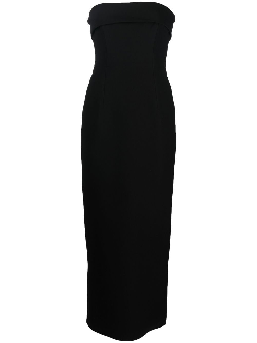 THE NEW ARRIVALS BY ILKYAZ OZEL The Classic and Chic Black Mid Skirt for Women - 24SS Collection