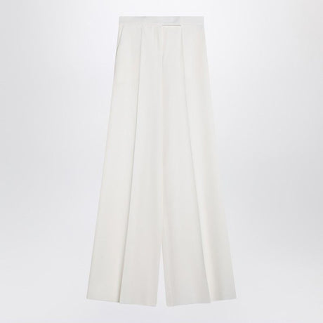 MAX MARA Wide Wool Gabardine Trousers