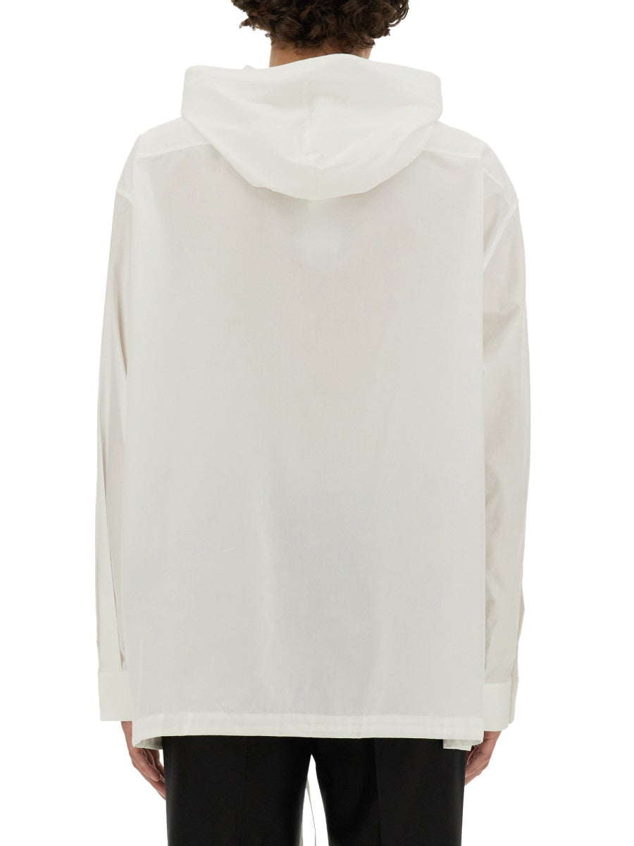 HELMUT LANG Hooded Shirt - Size L