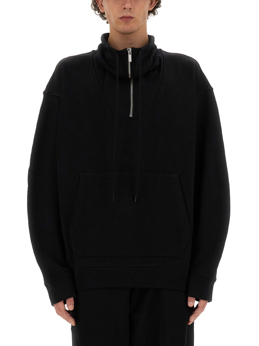 HELMUT LANG Men's Zip Sweatshirt - Size L