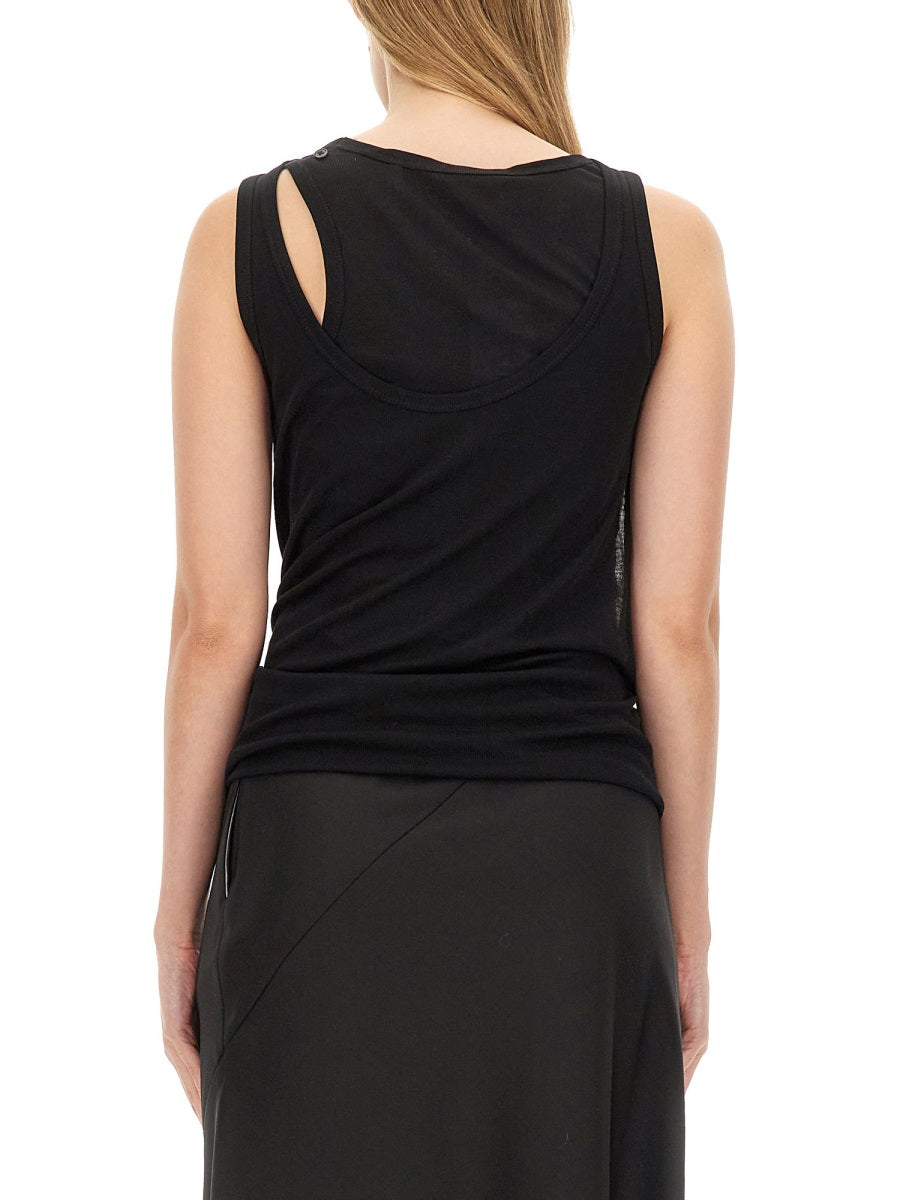 HELMUT LANG Convertible Camisole Dress - Regular Fit - Size S