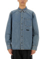 HELMUT LANG Oversized Denim Shirt for Men - Comfort Fit