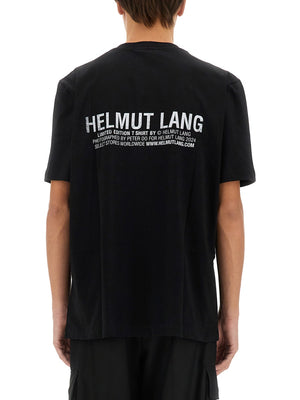 HELMUT LANG Classic Logo T-Shirt - Regular Fit (Size L)