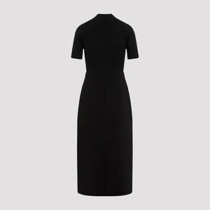 THEORY Chic Merino Wool Midi Dress for Women