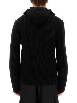 HELMUT LANG Men's Regular Fit Safety Balaclava T-Shirt - FW24