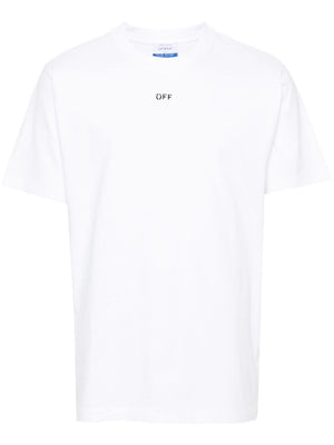 OFF-WHITE Stamped Monochrome Slim Tee