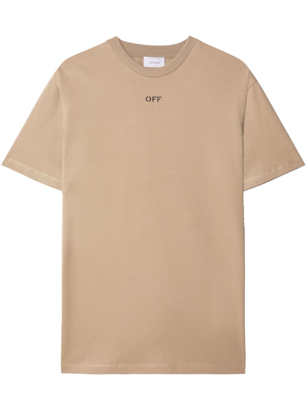 OFF-WHITE Men's FW23 Cotton T-Shirt in Neutral Color