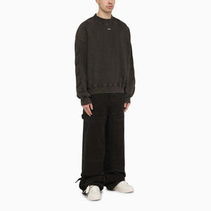 OFF-WHITE Men's Black Skate Sweatshirt for SS24