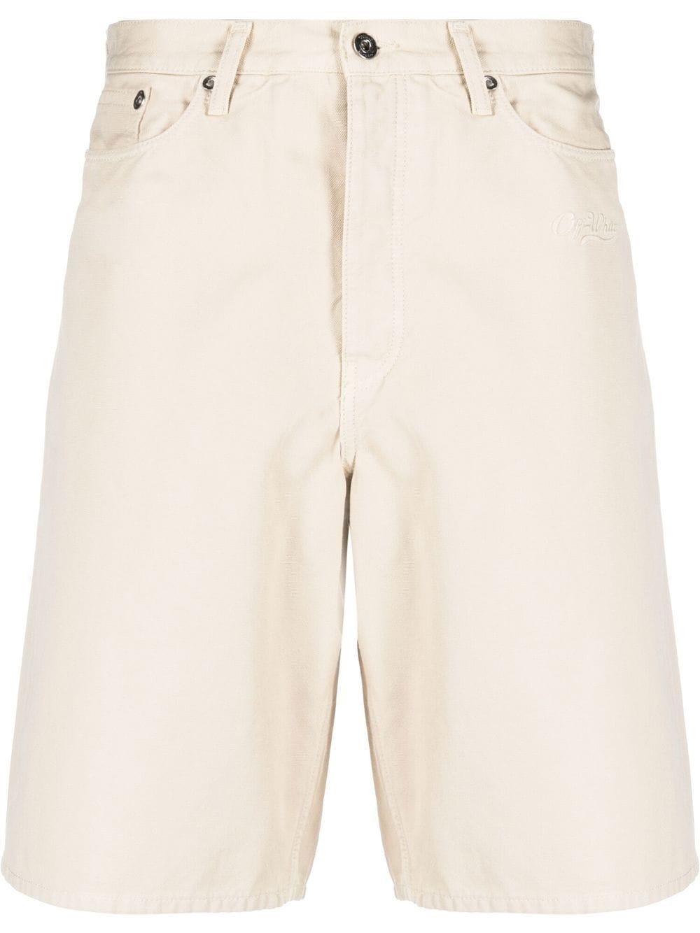 OFF-WHITE Utility Canvas Shorts - Loose Fit