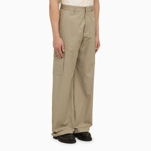 OFF-WHITE Beige Cargo Shorts for Men - 24SS Collection