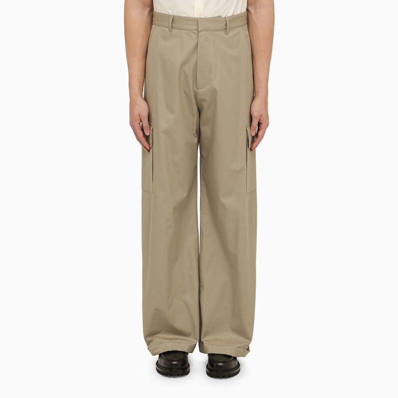 OFF-WHITE Beige Cargo Shorts for Men - 24SS Collection