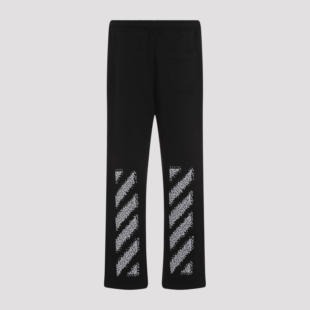 OFF-WHITE Pixel Diagonal Stripe Sweatpants