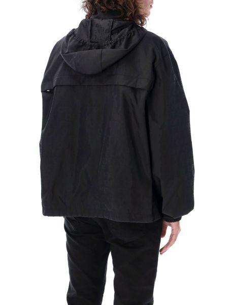 OFF-WHITE Modernized Full-Zip Wind Breaker Jacket in Off White for Men