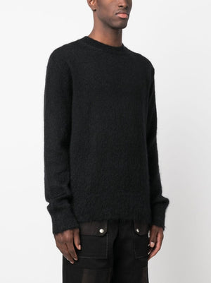 OFF-WHITE Men's Black Wool Sweater for FW23 Season