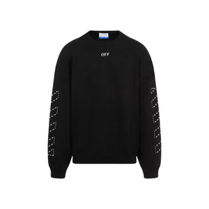 OFF-WHITE Stitch Arrow Diagonal Pullover