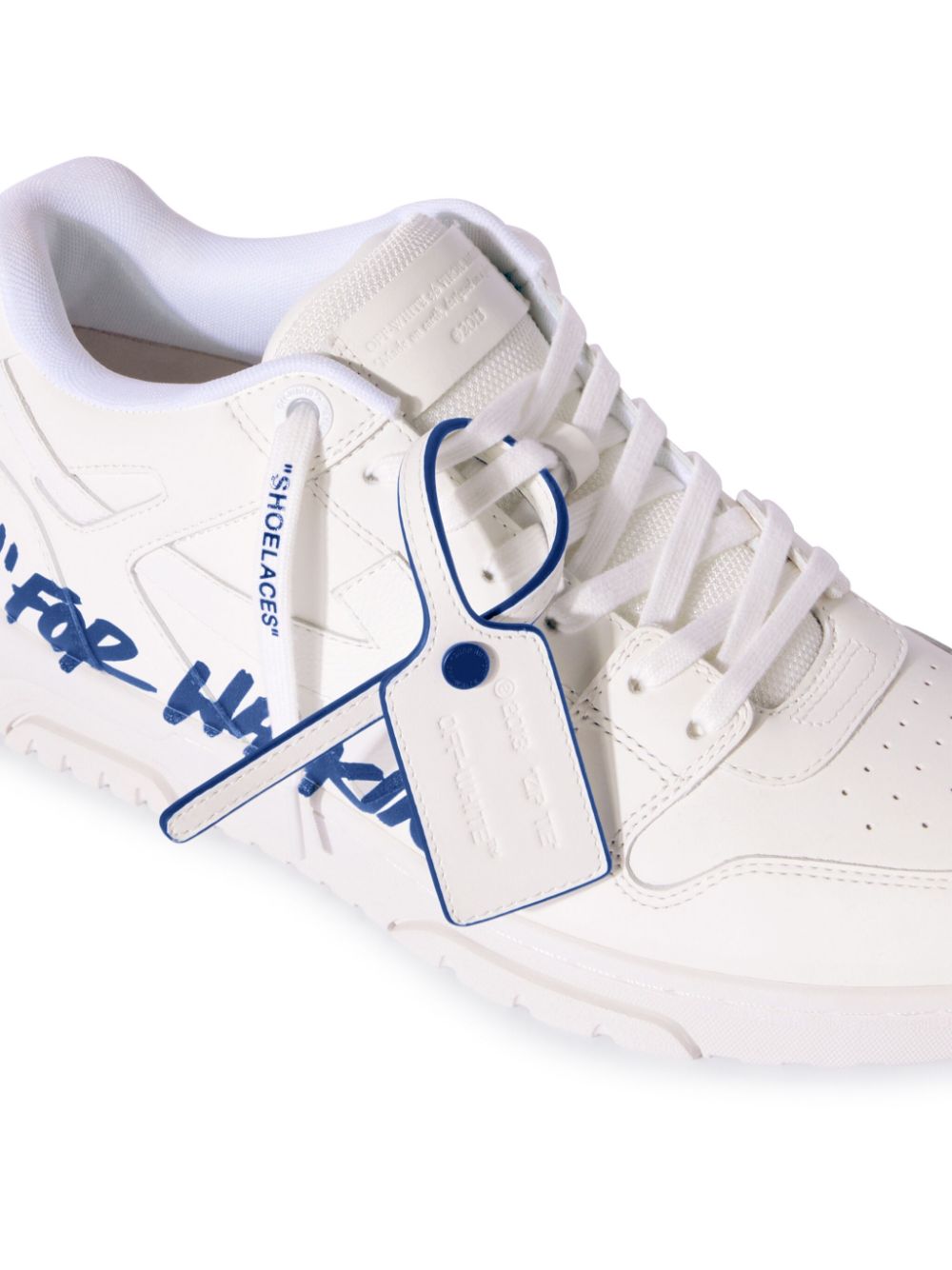 OFF-WHITE Signature Leather Sneaker for Men