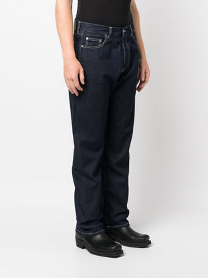 OFF-WHITE Men's 23FW Denim Straight Pants - Classic and Stylish!