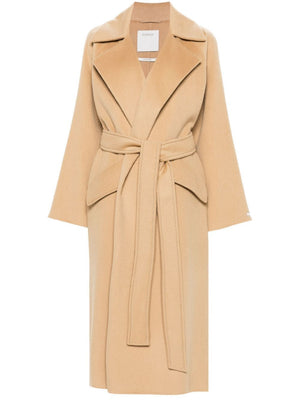 MAX MARA SPORTMAX Elegant Cashmere-Blend Winter Coat