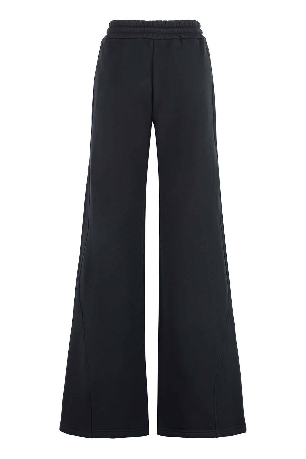 OFF-WHITE Black Cotton Pants for Women