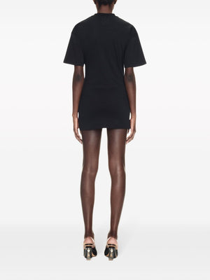 OFF-WHITE Beautiful MC Twist Dress in Sleek Black