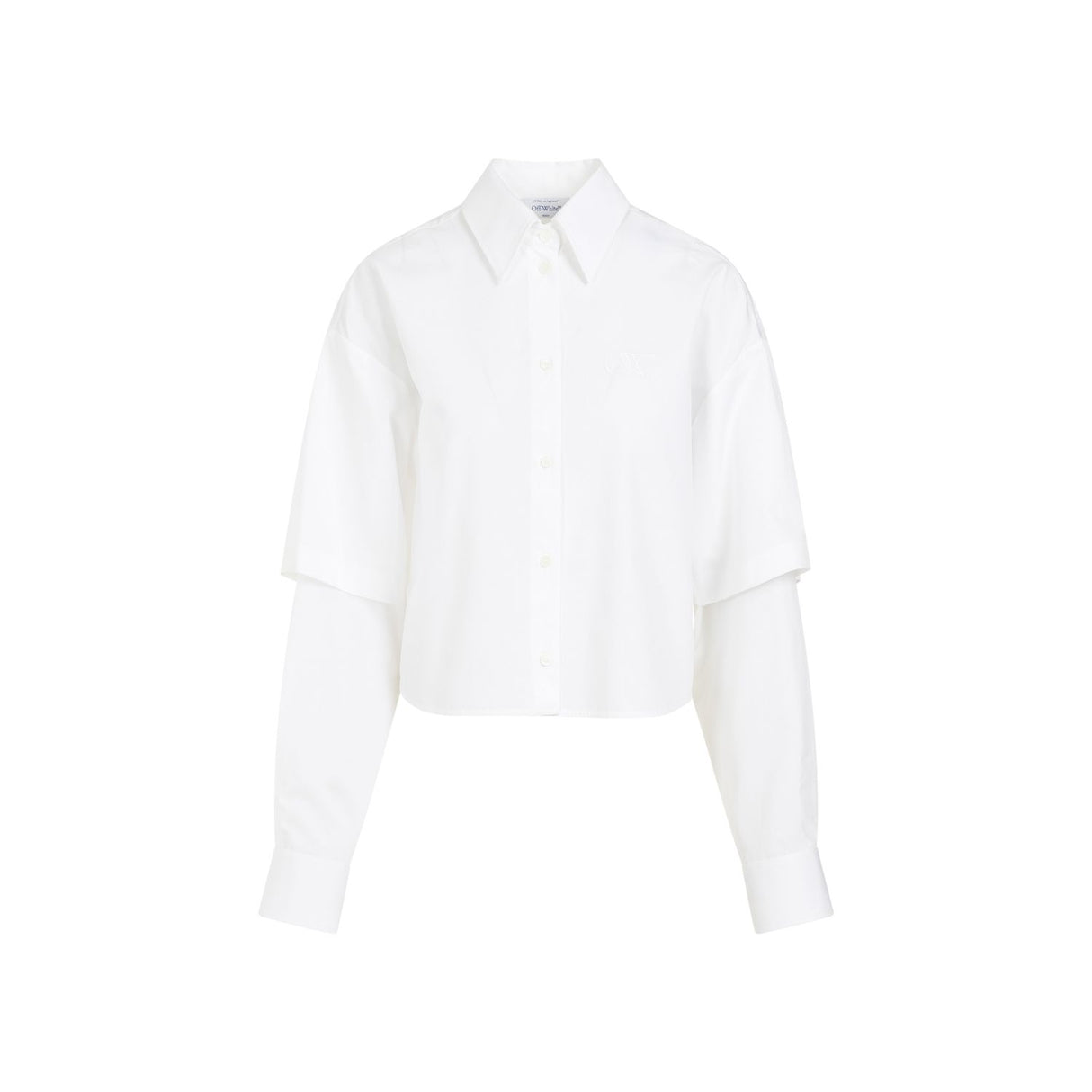 OFF-WHITE White Bookish Baseball Shirt