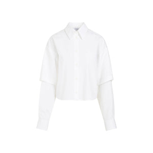 OFF-WHITE White Bookish Baseball Shirt