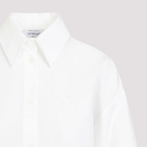 OFF-WHITE White Bookish Baseball Shirt