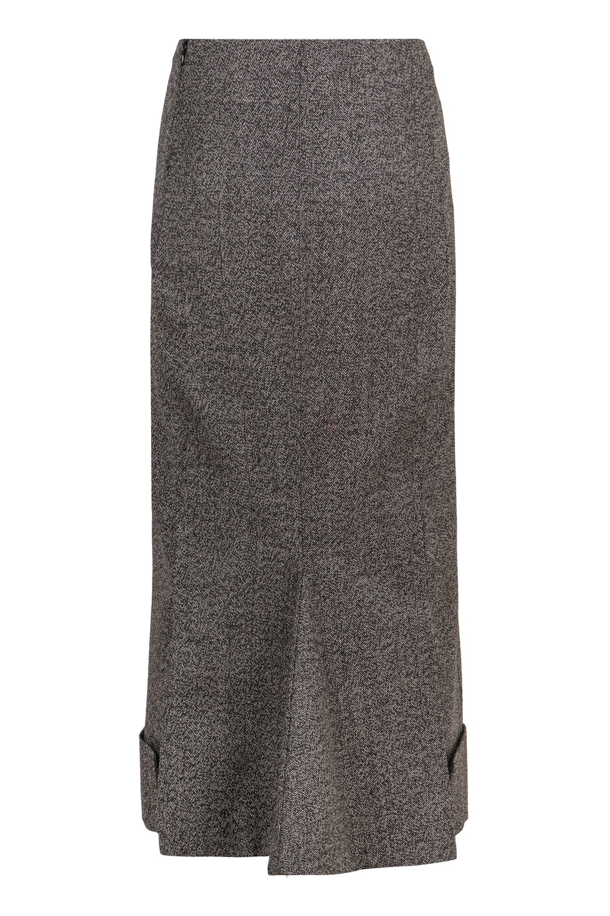 PRADA Wool Skirt with Cuff Detail