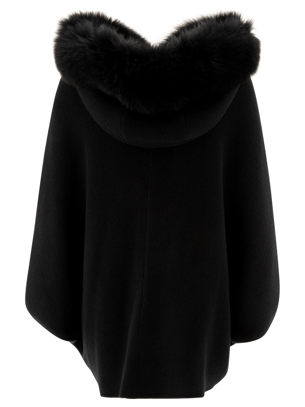 GIOVI Elegant Wool-Cashmere Poncho