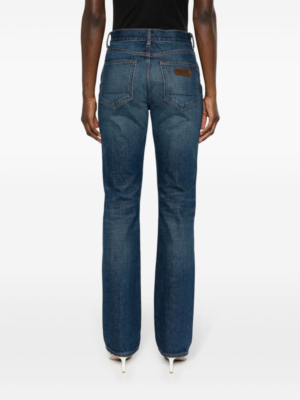 TOM FORD Blue Denim Jeans for Women - 24SS Collection