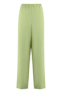 FABIANA FILIPPI Green Viscose Trousers - SS24 Collection for Women