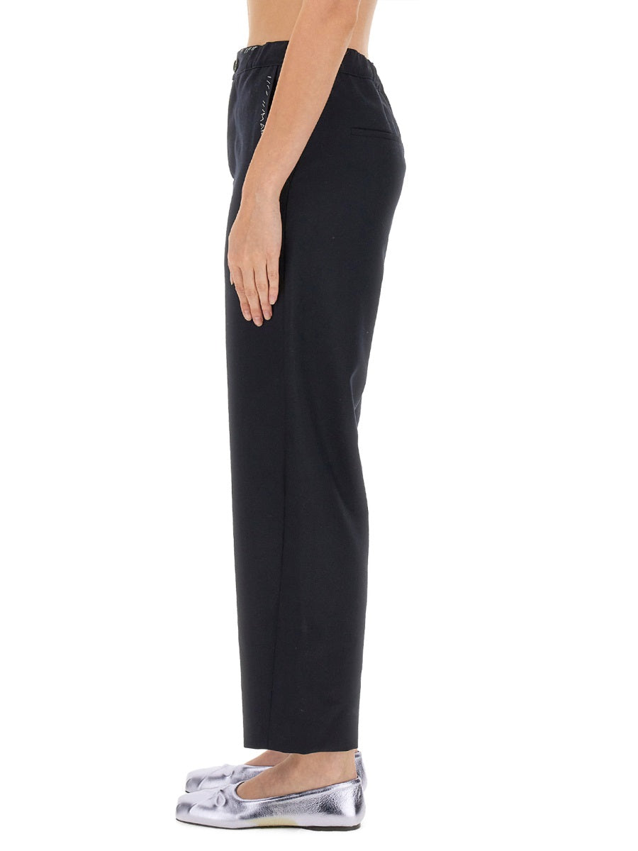 MARNI Tailored Women’s Pants with Refined Stitching - Size 40