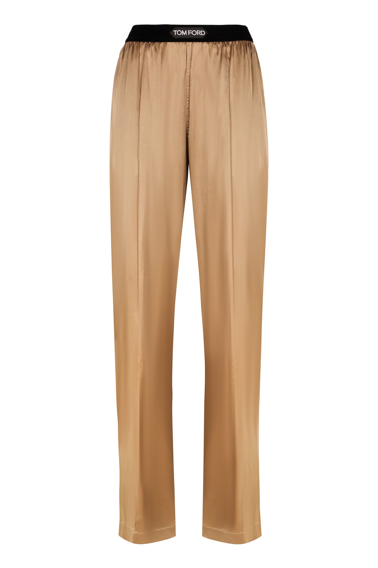 TOM FORD Luxurious Silk Satin Palazzo Pants for Women