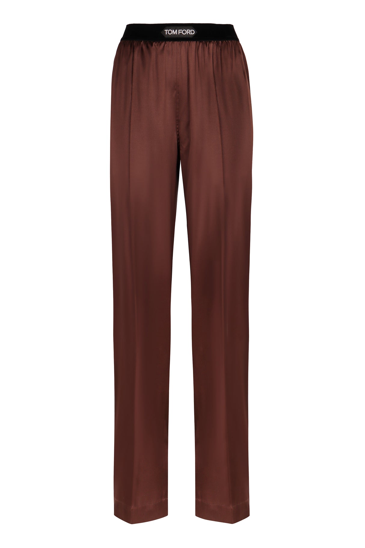 TOM FORD Luxurious Silk Satin Palazzo Pants for Women