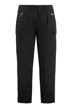 TOM FORD Stretch Cotton Cargo Trousers with Side Slits