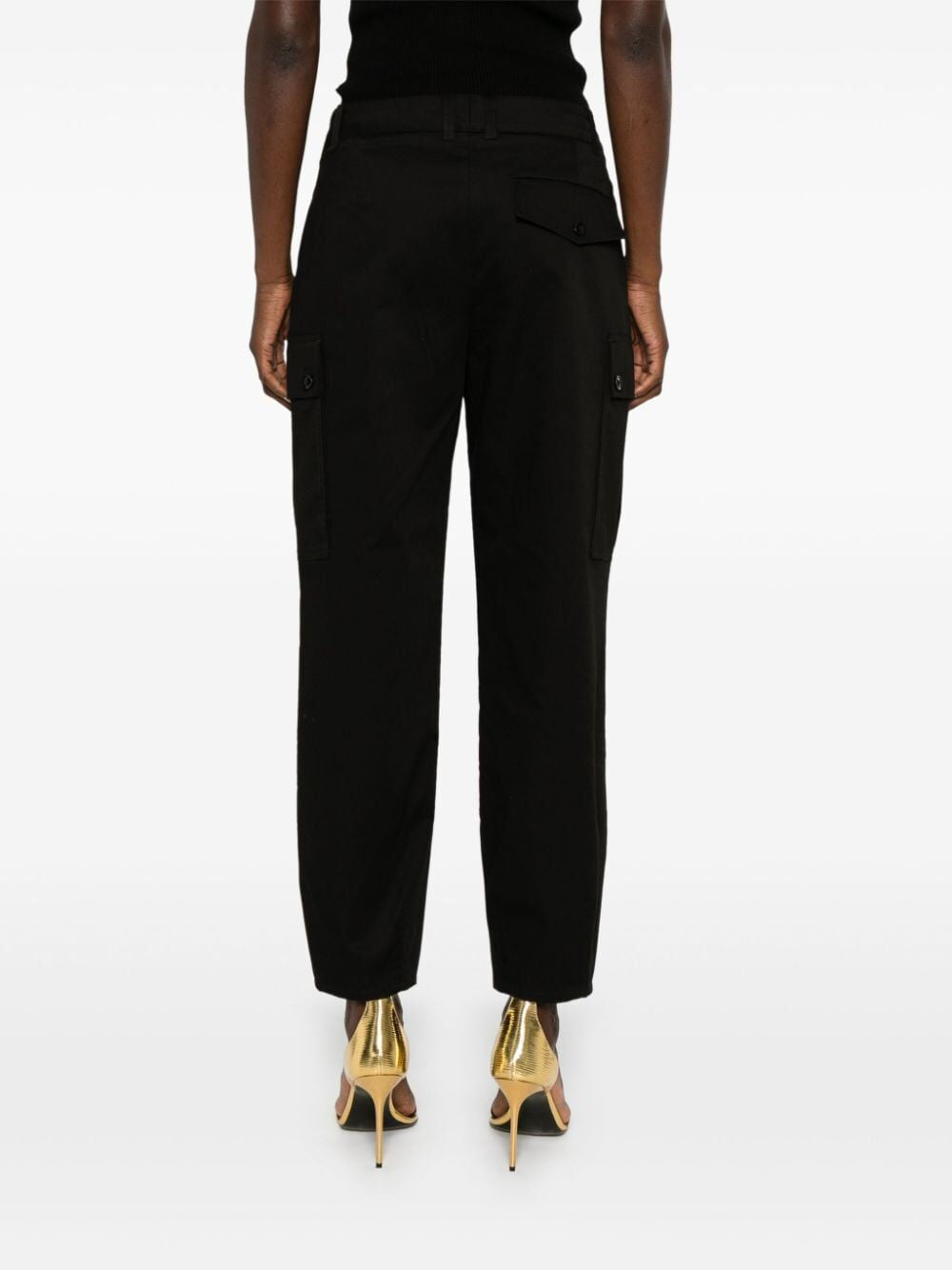 TOM FORD Elegant Silk-Blend Cargo Pants