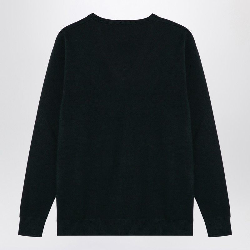 MAX MARA V-Neck Long Sleeve Wool Sweater