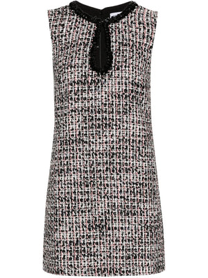 SELF-PORTRAIT Paillette-Embellished Bouclé Mini Dress