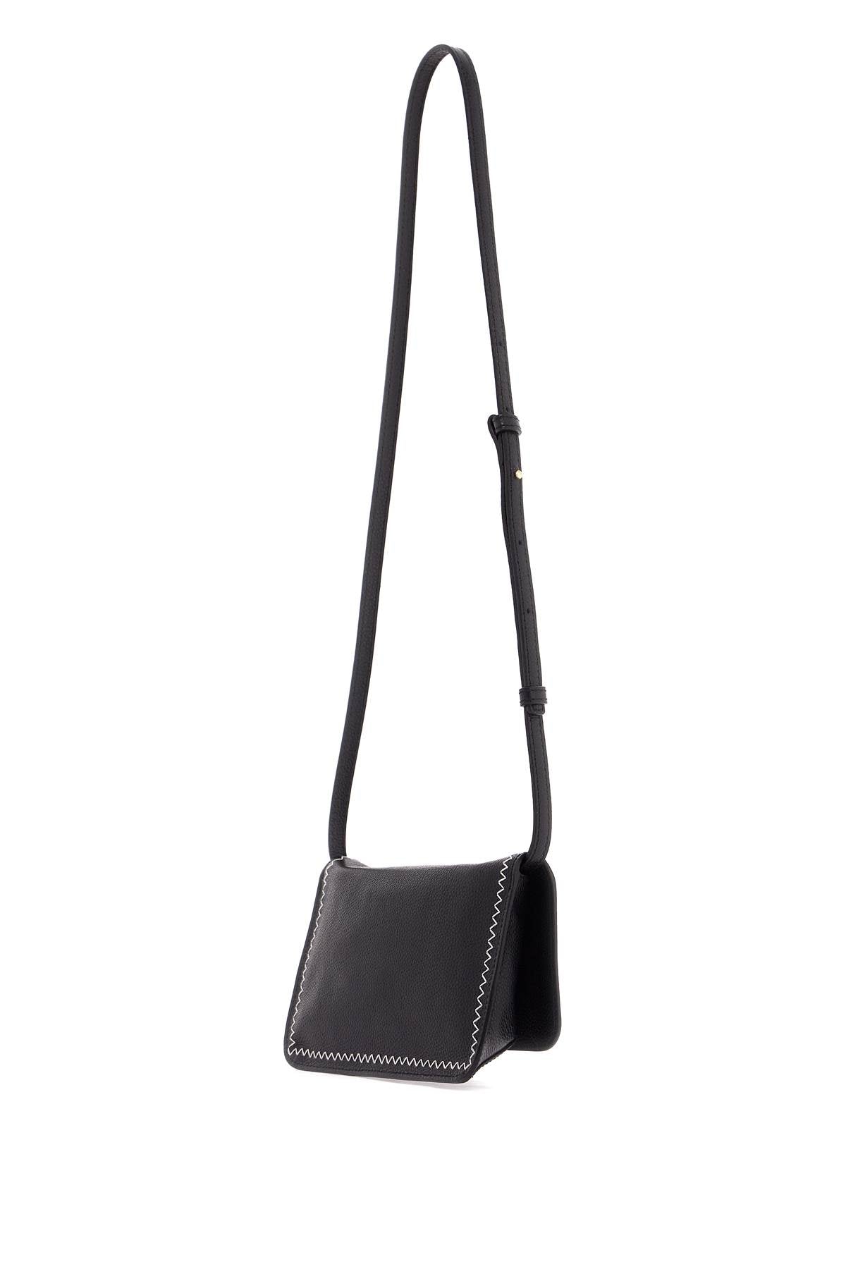 MARNI Mini Flap Trunk Leather Shoulder Bag