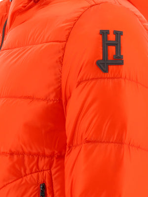 HERNO 23FW Men's ORANGE Bubble Jacket - 2024 Collection