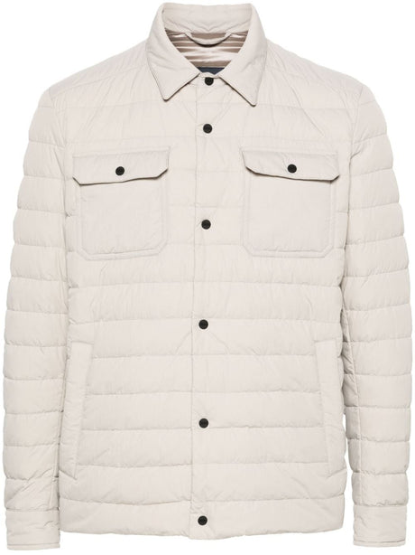 HERNO Quilted Down Jacket for Men - Classic Collar