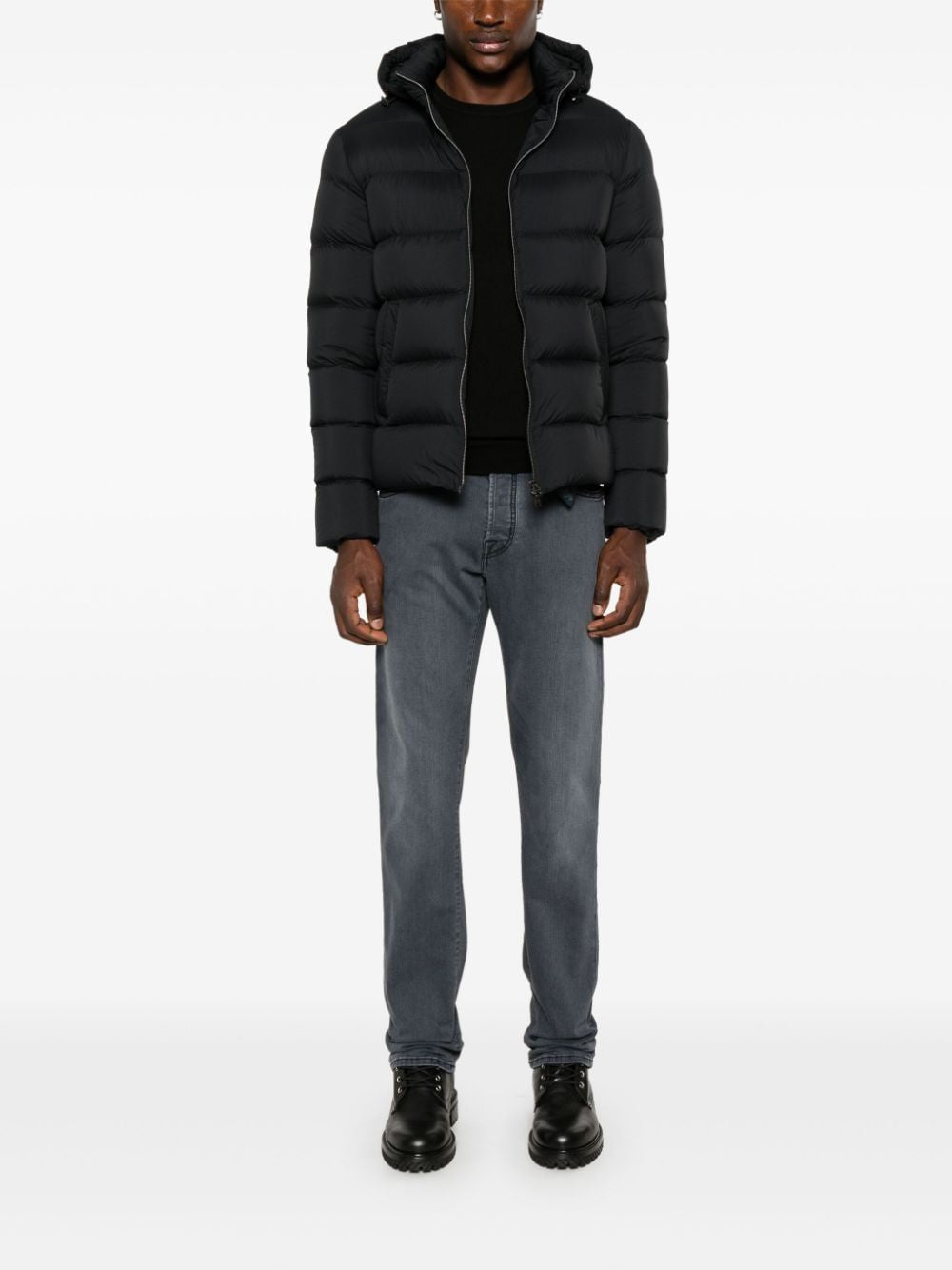 HERNO Men's Quilted Outerwear Jacket