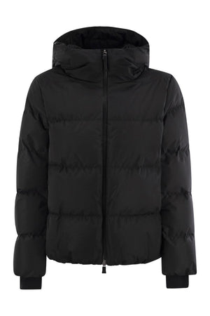 HERNO Elite Mini Down Jacket with Hood