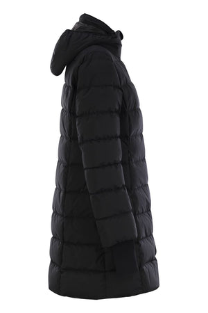 HERNO Women's Slim Fit GORE-TEX Down Jacket with Tapered Silhouette